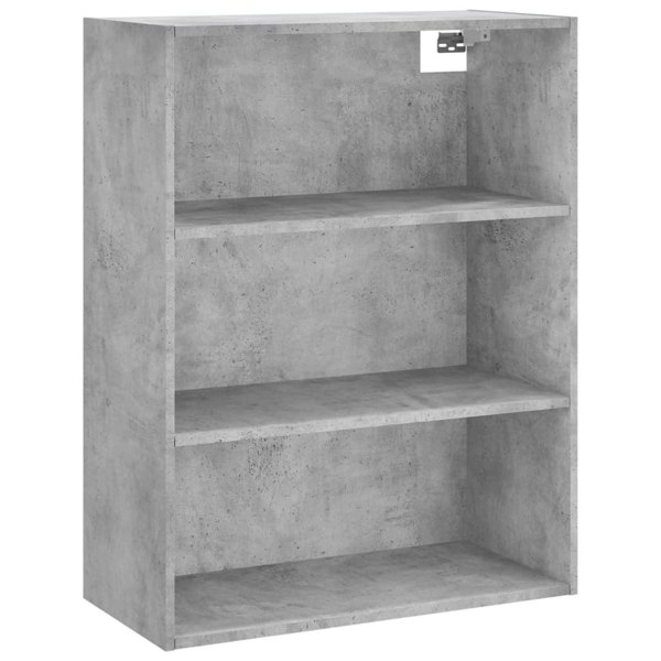 Berkfield Highboard Concrete Grey 69.5x34x180 cm Engineered Wood