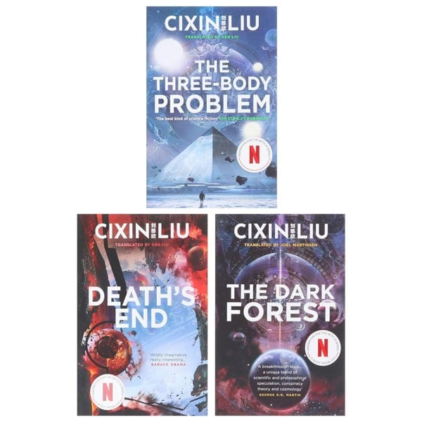 The Three Body Problem Trilogy by Cixin Liu The Three Body Problem, The Dark Forest & Death's End