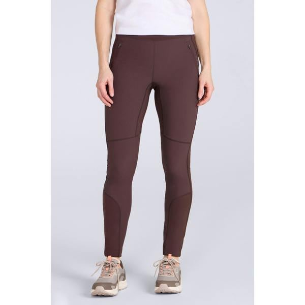 Mountain Warehouse Womens/Ladies Etna Water Resistant Leggings - Light Brown - 
