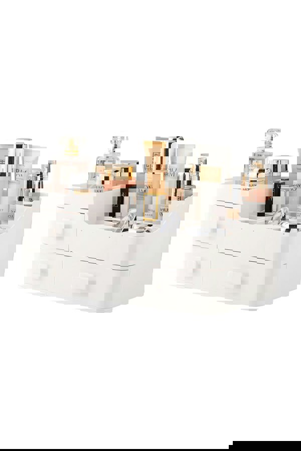 Living and Home Desktop Cosmetic Organizer Storage Box