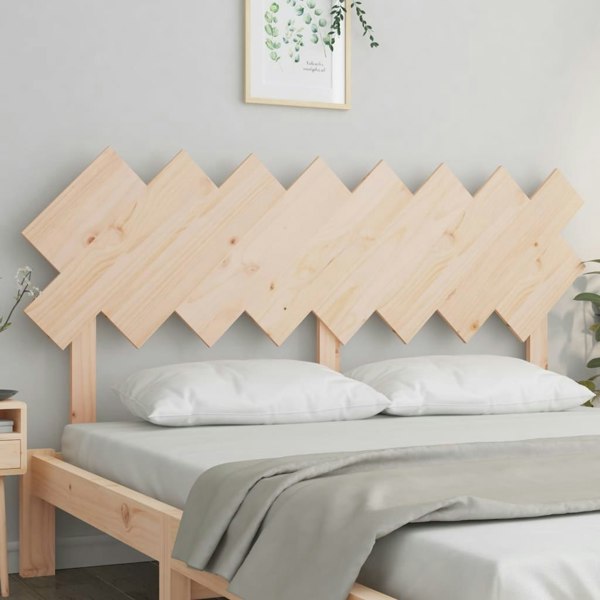 Berkfield Bed Headboard 159.5x3x80.5 cm Solid Wood Pine