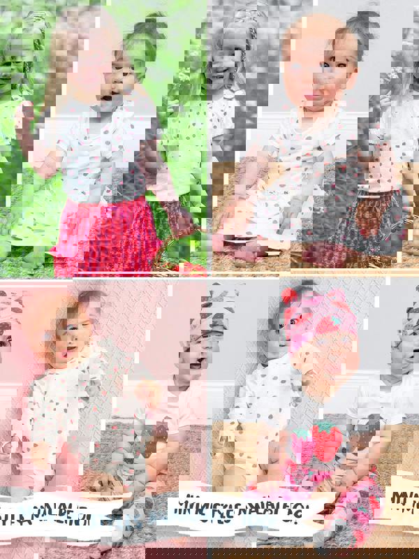 Kite Womens Organic Sandford Slub Jersey T-Shirt Berry Dot