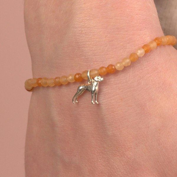 Great Dane Crystal Bracelet - Personalised - MYLEE London