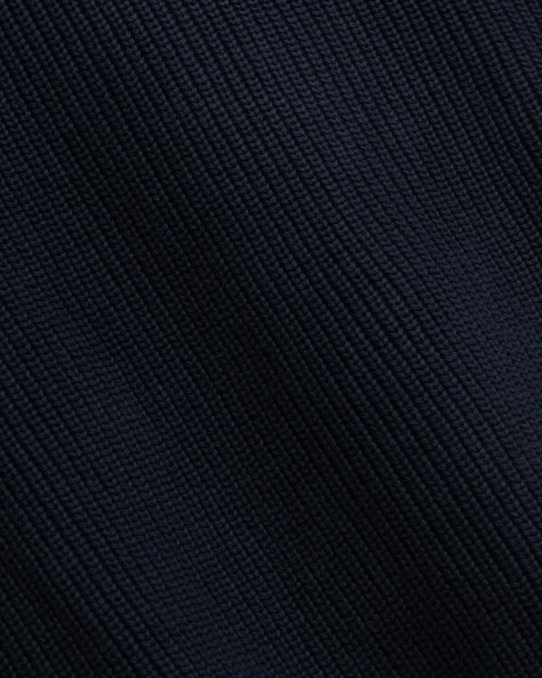 Larsson & Co Rib Panel Knitted 1/4 Zip Sweater