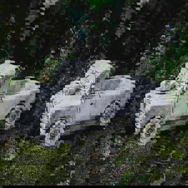 Land Rover Car Garden Planter