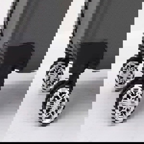 Infinity Luggage Hard Shell Modern 4-Wheel Luggage Suitcase Set