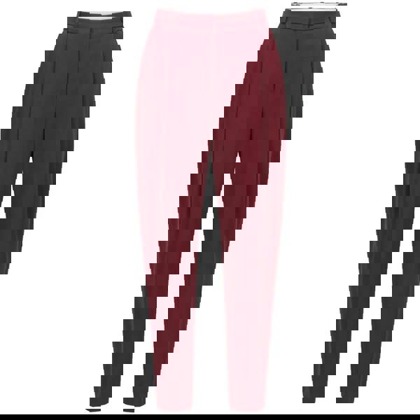 Boss Womens/Ladies Tedah Plain Trousers - Red