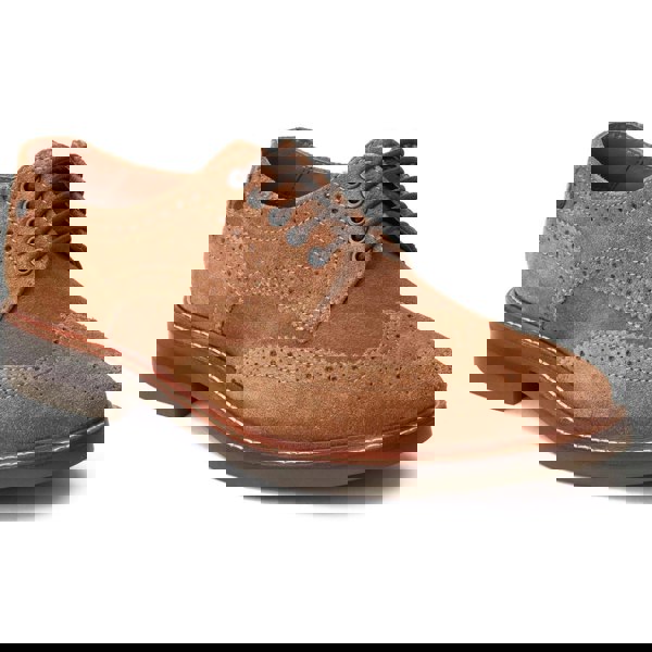 Base London Hatfield Leather Men's Ginger Brogues Shoes