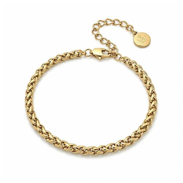 Say It With Twist Rope Bracelet - Yellow Gold