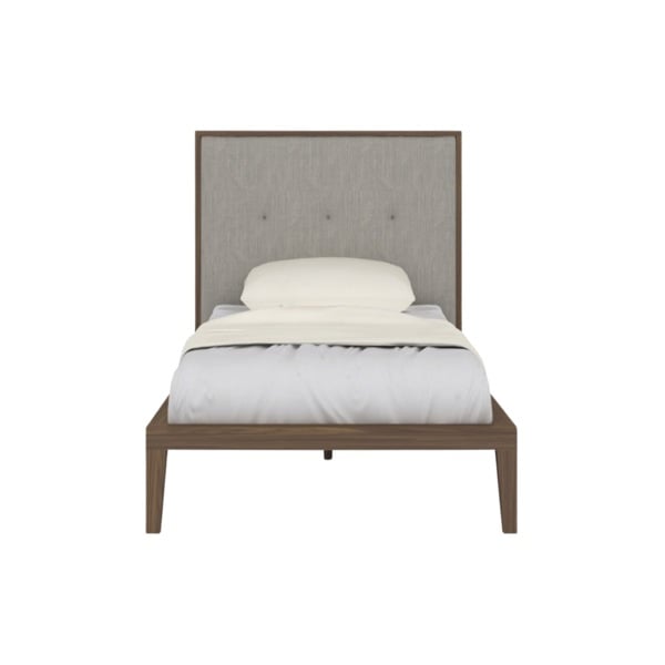 Calla Single Bed - Walnut Veneer