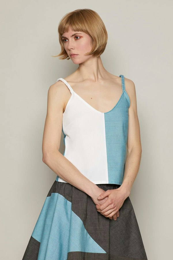 Bo Carter Dolly Vest - Blue