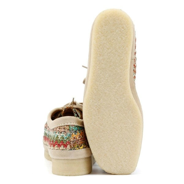 Clarks Originals Wallabee Raffia Men's Multicolour Shoes