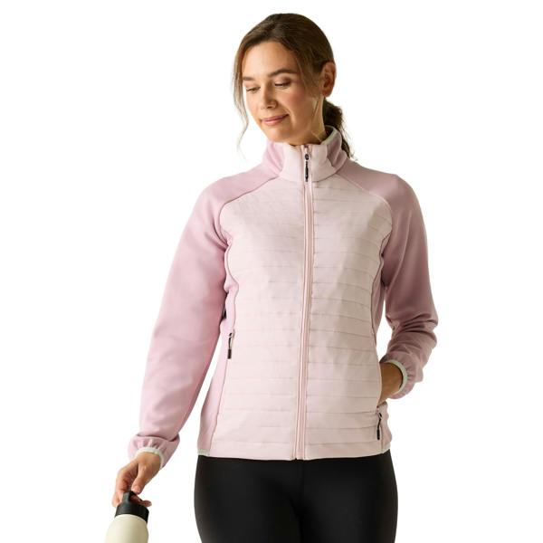 Regatta Womens/Ladies Clumber Hybrid Jacket - Pink Haze/Powder Lilac - 
