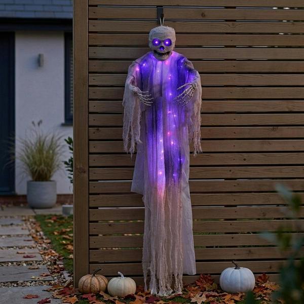 Garden Greatness InLit Halloween Hanging Mummy Decoration