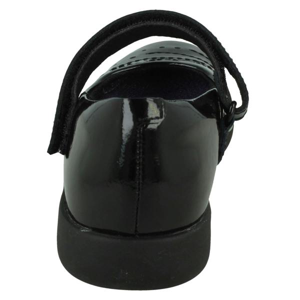 Clarks Girls Clarks Gem Detail School Shoes Etch Gem