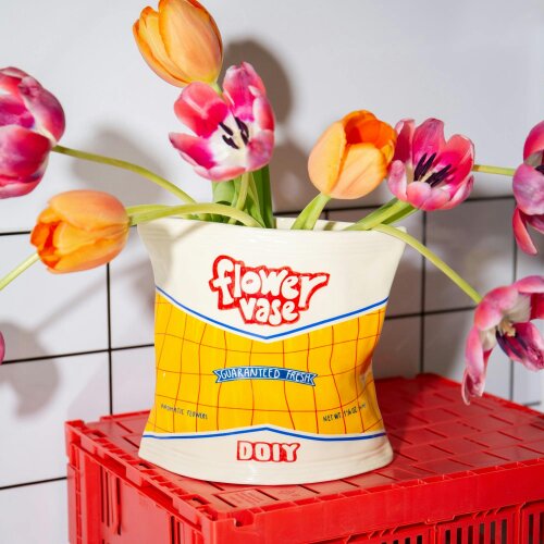 Love Frankie Retro Crisps Vase