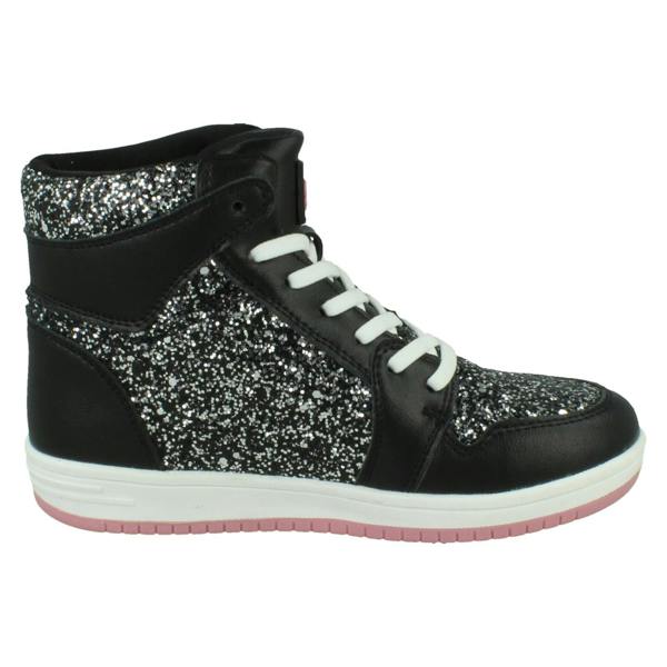 Pineapple Girls Pineapple High Top Lace Up Trainers H2717