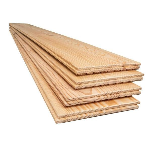 Snowdon Timber Maritime Pine Floorboards (T) 21mm (W) 200mm (L) 2.0m