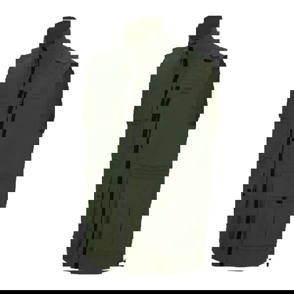 Regatta Mens Light Insect Repellent Travel Body Warmer - Khaki Green