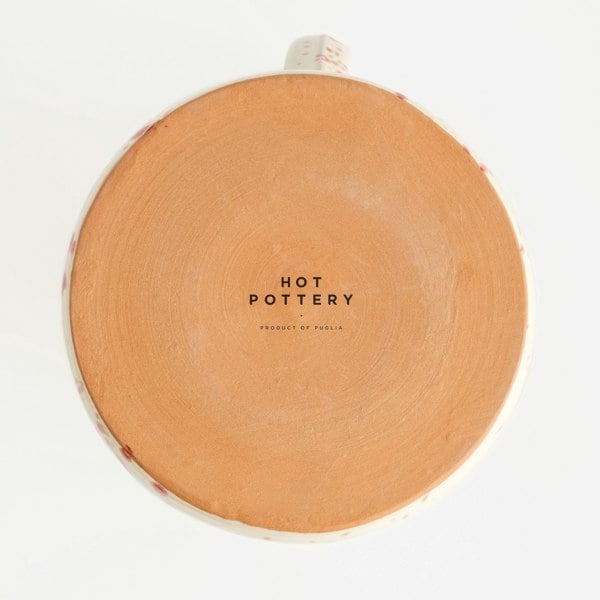 Hot Pottery Jug Cranberry
