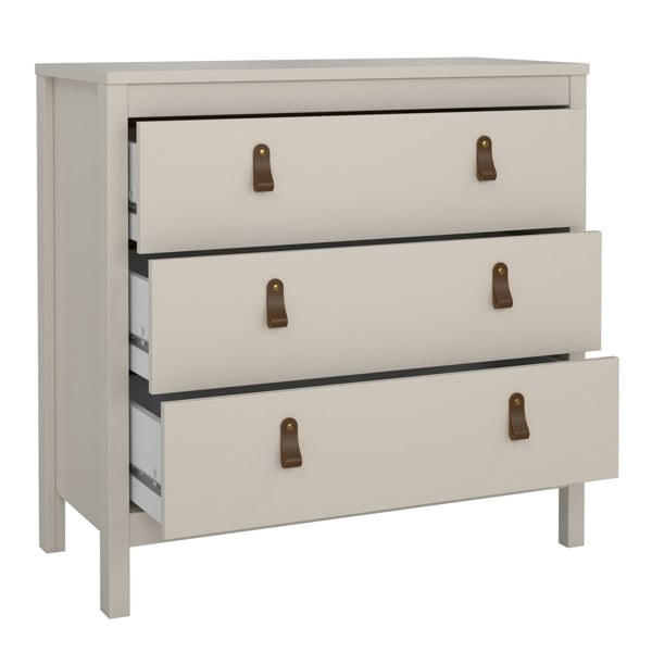 Furniture To Go Barcelona Chest 3 Drawers in Cashmere