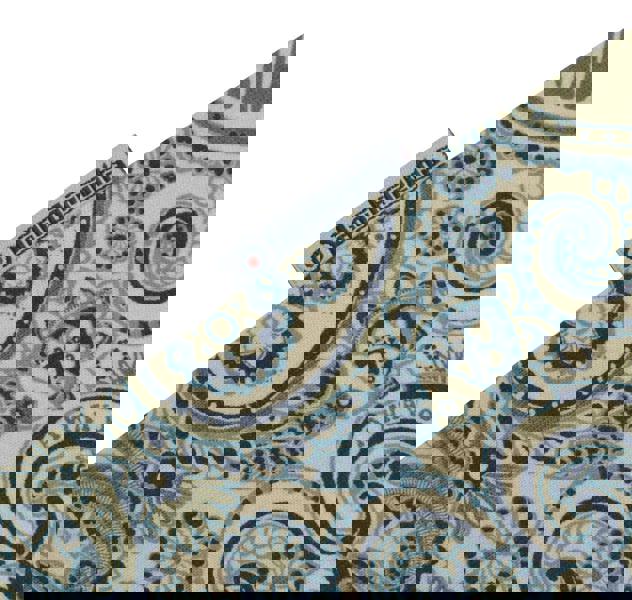 Lambretta Mens All Over Paisley Branded Retro Casual T-Shirt