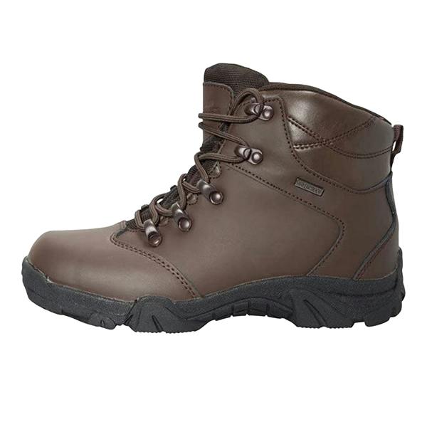 Mountain Warehouse Childrens/Kids Canyon Waterproof Suede Walking Boots - Brown - 