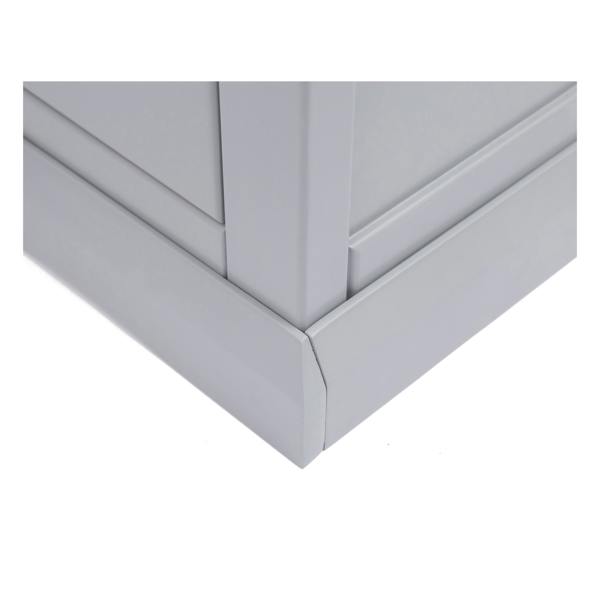 Cabinet Bits Bookcase with plinth 90x90x30cm