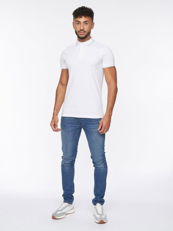 Crosshatch Kendrick Polo White