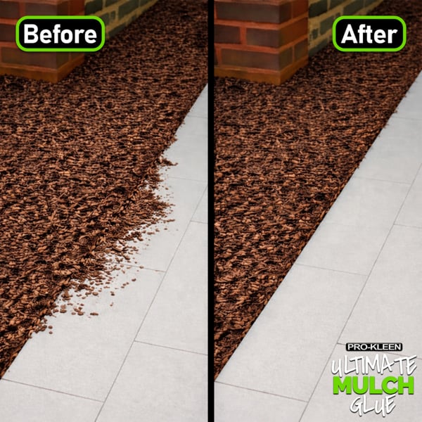 ProKleen Pro-Kleen Ultimate Mulch Glue 4x 5L (Covers 320 ft2) Binder For Gravel, Stones, Slate & Mulch