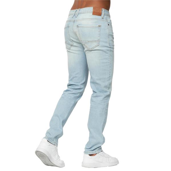 Crosshatch Mens Buraca Slim Jeans - Light Wash - 