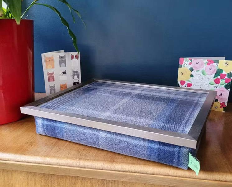Made in the Mill Luxury Border Lap Tray With Bean Bag