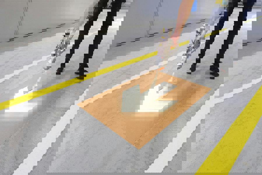 Durable DURALINE EasyMover Handheld Marking Paint Gun | Compact Spray Can Tool