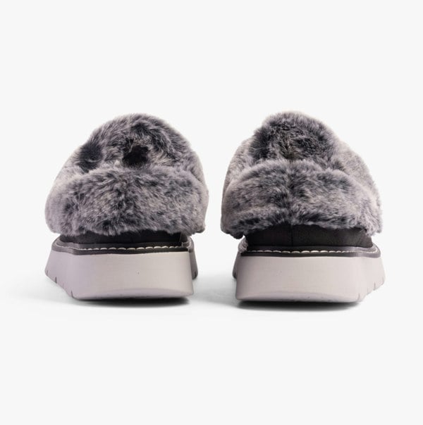 Skechers 114762/BLK KEEPSAKES LITE - COZY BLEND Womens Slippers Black