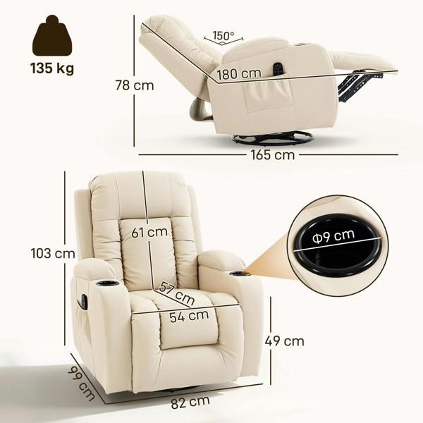 Massage Recliner Sofa