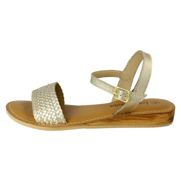 Leather Collection Ladies Leather Collection Summer Weather Sandals F00453