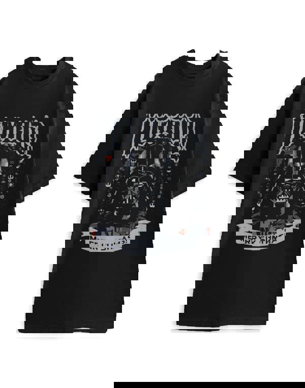 Star Wars Mens Black Merry Sithmas Short Sleeved T-Shirt