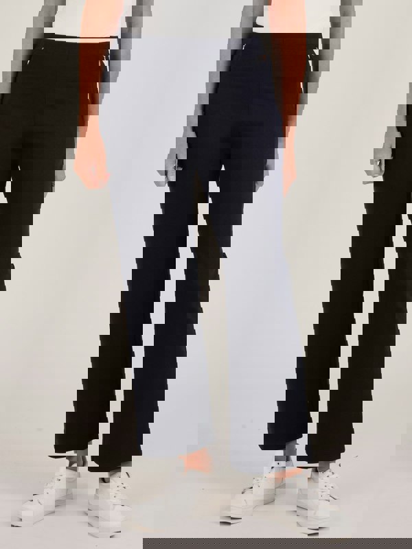 PennyPlain Wide Leg Joggers - Navy