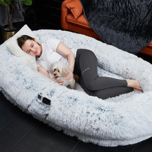 Ezysleep Faux Fur Human Pet Bed