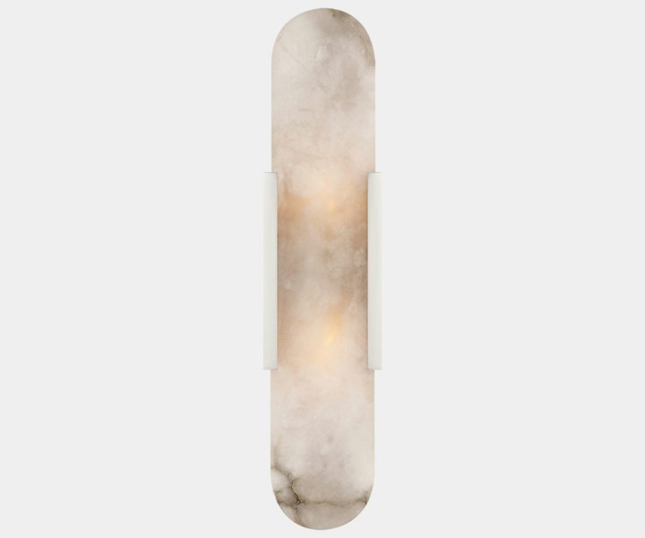 Modern Chic Interior Lighting by Kelly Wearstler - Sleek Alabaster Sconce