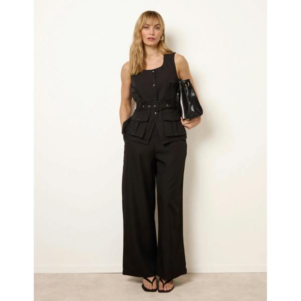 Blue Vanilla Tailored Pocket Two-Piece Co-Ord Set
