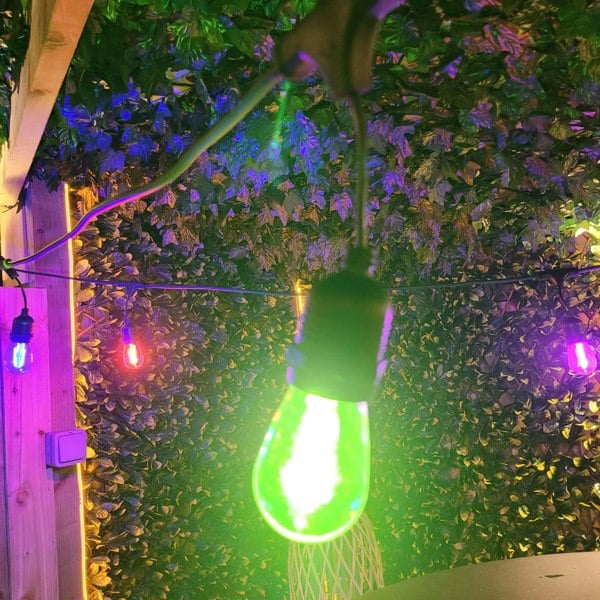 15M / 49FT Multi-Colour LED Plug-in Waterproof Heavy Duty Outdoor String Lights - Lighting Legends