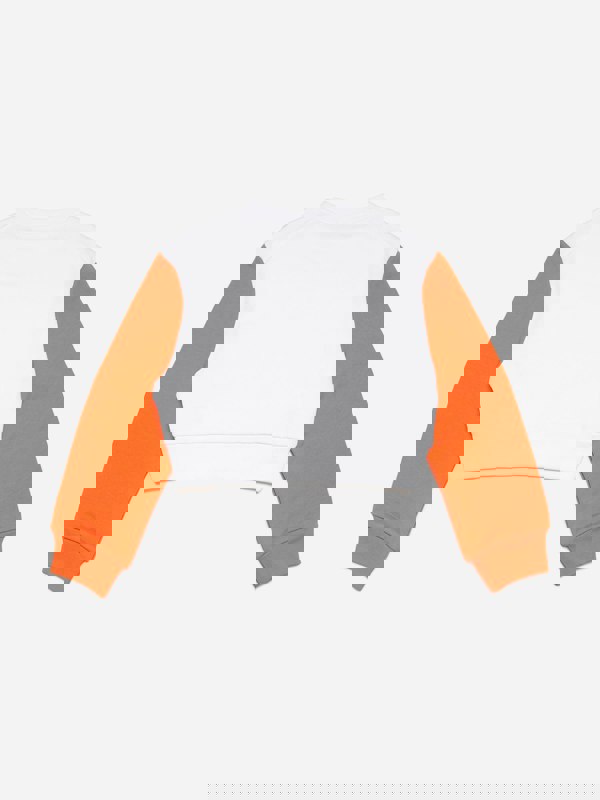 MARNI KIDS MARNI Girls Embellished Flower Sweatshirt in White