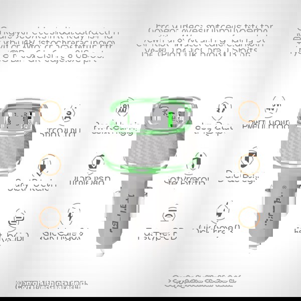 GadJet 2-Port Fast Car Charger