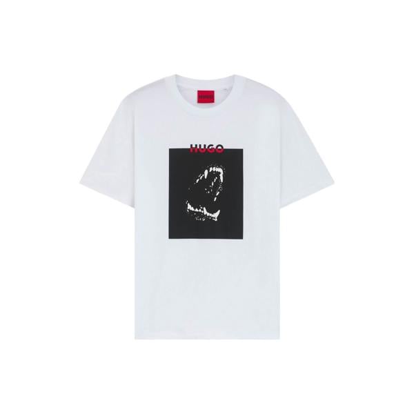 Hugo Mens Doberman T-Shirt - White - 