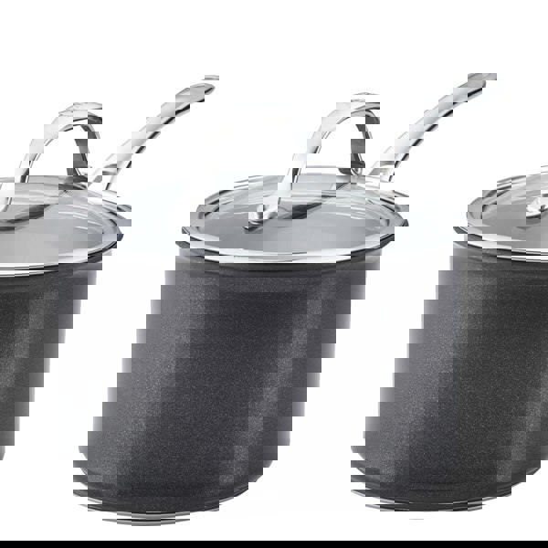Anolon X 18cm non-stick saucepan on white background