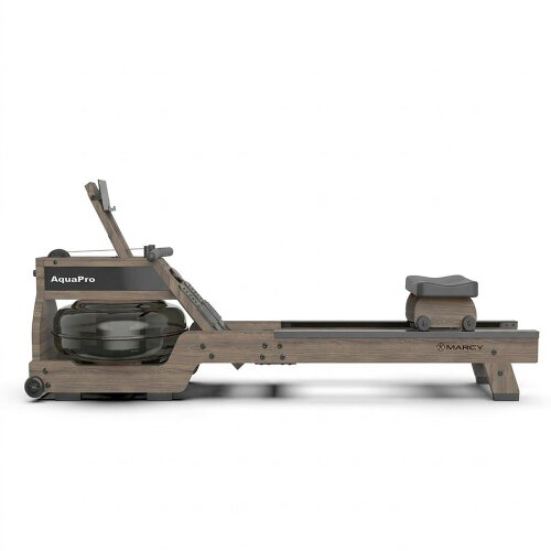 Marcy AquaPro 1022 Wood Water Rowing Machine Bluetooth 135kg User Weight