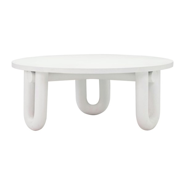 Furniture Edit Tildy Concrete Coffee Table - UK