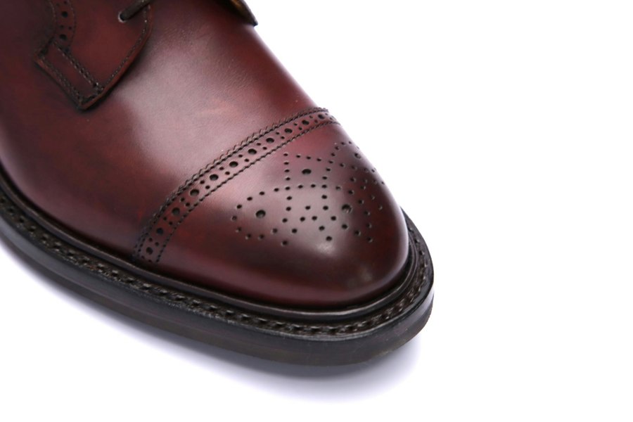 Macian Sophie Derby Shoes - Burgundy