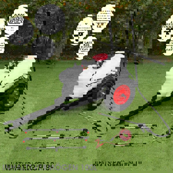 Maxblast 100L ATV Trailer and Sprayer